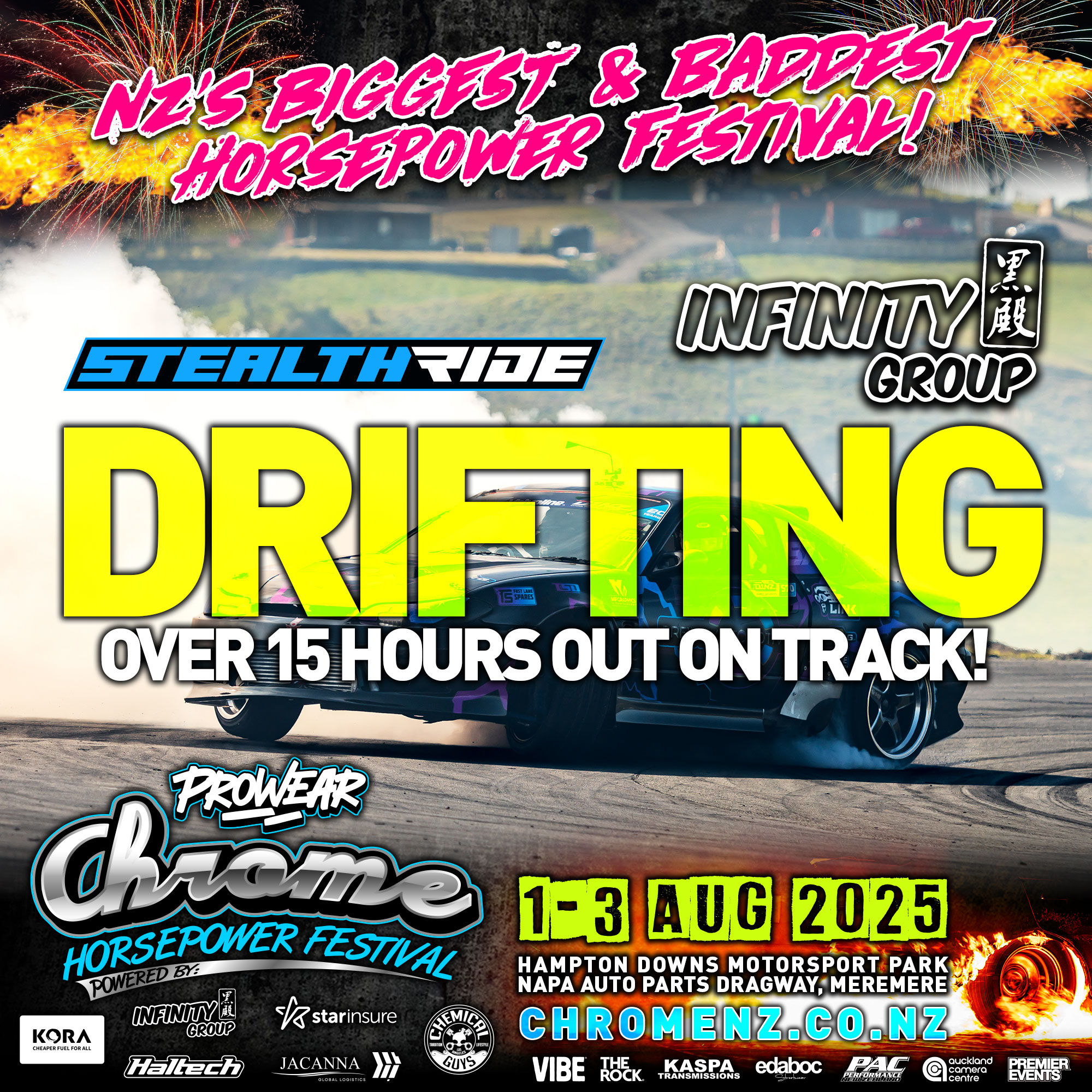 Stealth Ride joins the Drift Sessions!