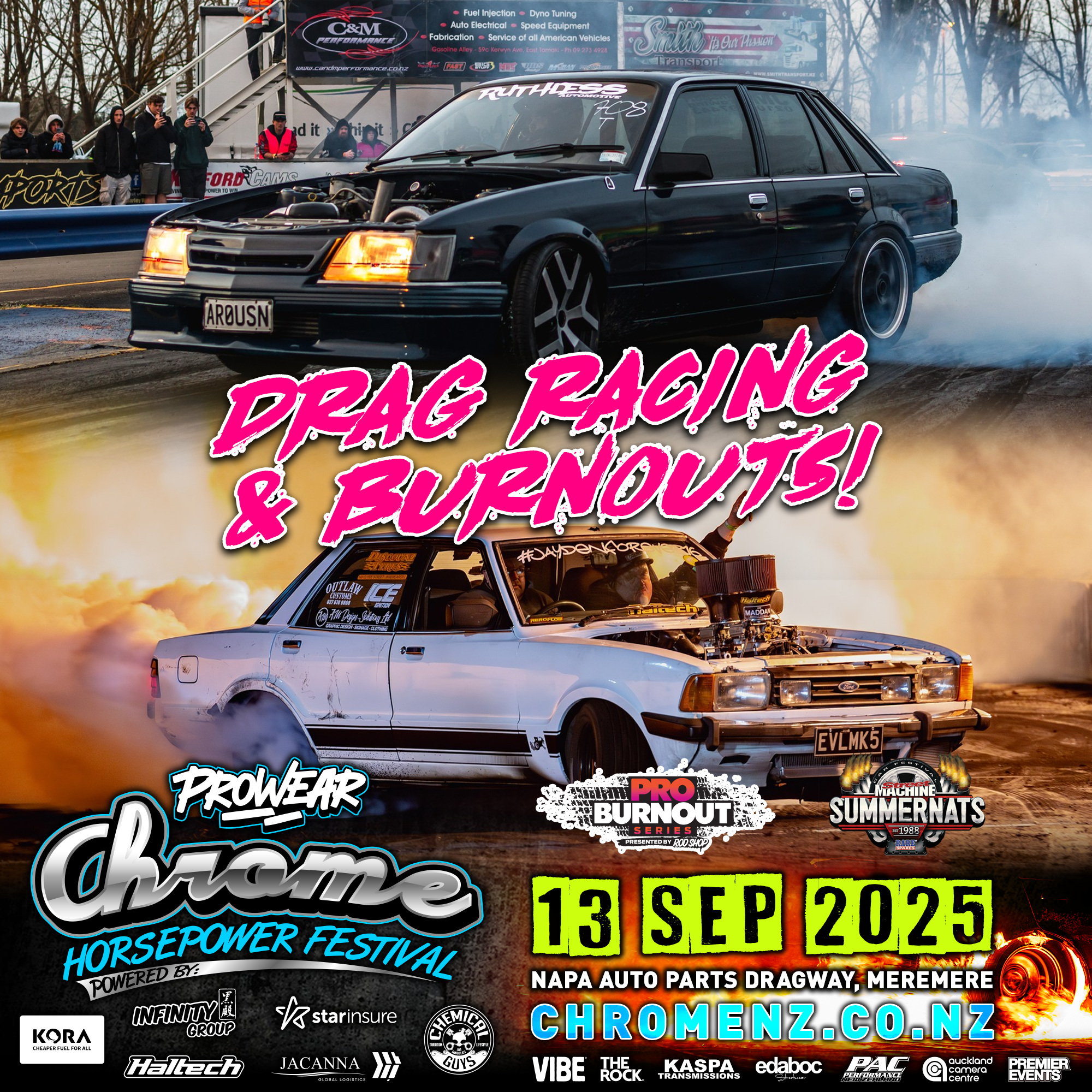 Pro Burnouts/Drag Racing Updates