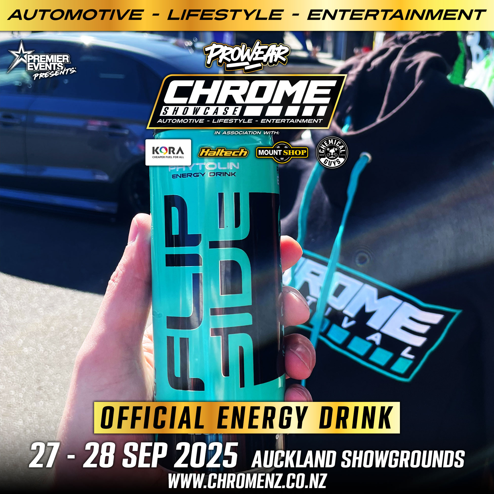 Flipside - Official Energy Drink of Chrome Showcase